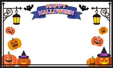 ハロウィンメッセージカード