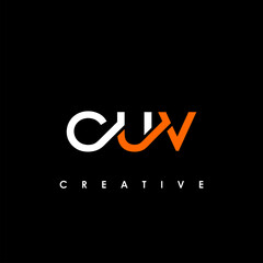 CUV Letter Initial Logo Design Template Vector Illustration