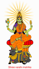 A beautiful illustration of indian gods and godesses