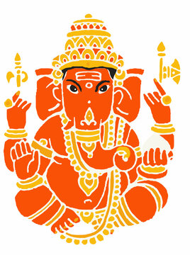 A beautiful illustration of indian gods and godesses