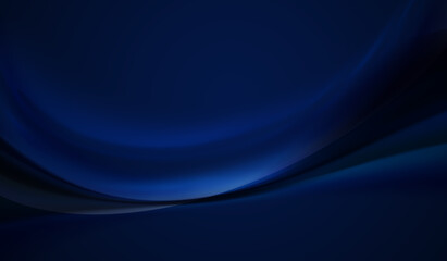 abstract dark blue and curve background