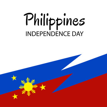Vector illustration of a Background for Philippines Independence Day.