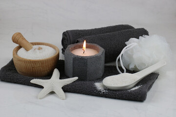 Körperpflege mit Meersalz