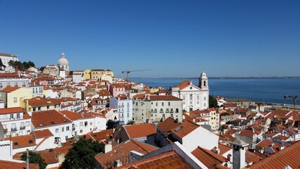Fototapeta na wymiar Some of Lisbon views, Portugal
