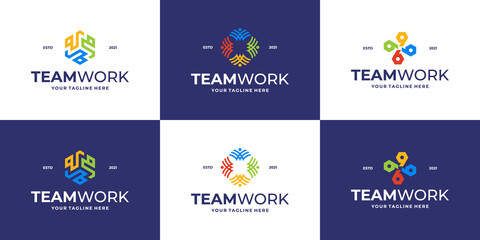 community logo or medical clinic logo bundle