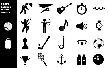 Sport et loisir en 20 icônes, collection