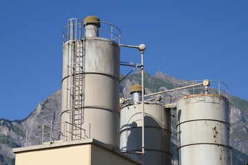 Cement plant in Switzerland