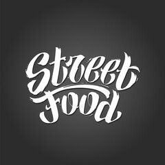Street Food Vector Lettering