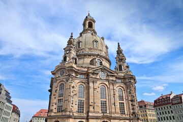 Fototapeta na wymiar Germany - Frauenkirche church in Dresden