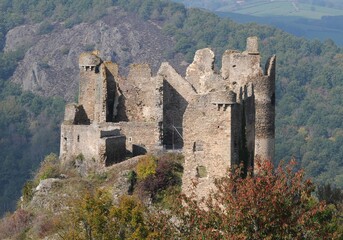 Ch&acirc;teau fort de Blot-le-Rocher, dit Ch&acirc;teau Rocher Auvergne-Rh&ocirc;ne-Alpes Puy-de-D&ocirc;me Saint-R&eacute;my-de-Blot France