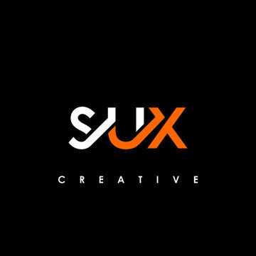 SUX Letter Initial Logo Design Template Vector Illustration