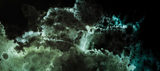 Multicolor Acrylic Liquid Ebru Simple Shape. Vibrant Dyed Graphic Template Banner Background. Gradient Colored Fluid Drops Blush