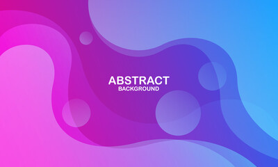 Colorful geometric background. Liquid color background design. Fluid shapes composition. Eps10 vector