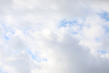 Fototapeta premium the gray sky draws the clouds into the rain