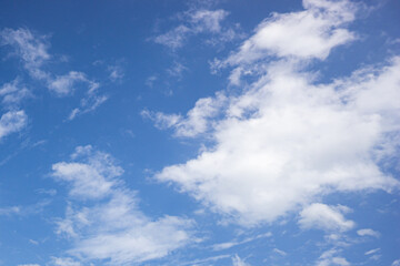 Obraz premium blue sky with clouds background