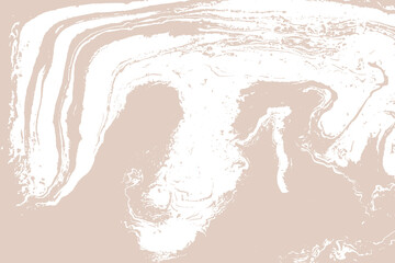 Beige light artwork marble texture. Vector illustration.