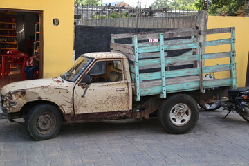 Mexican vehicle for the transport of goods
