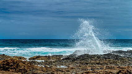 the coast of Gran Canaria, canary islands