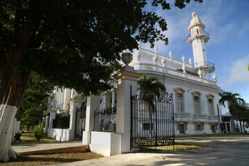 Obraz premium Colonial building in the city of Merida, Mexico