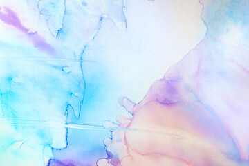 Gold Colored Fluid Ink Flowing Gel. Purple Creative Classic Drawing Fashion Wallpaper. Pink Textured Liquid Marble Trendy Flyer.