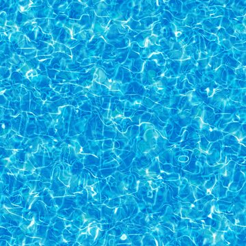 水面のシームレスCGテクスチャ素材	
