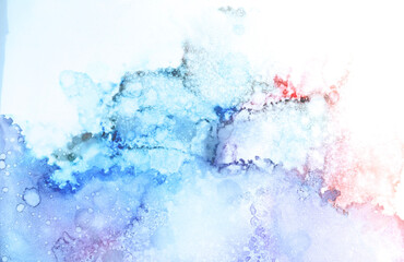 Purple Artistic Fluid Oil Resin Club Flyer. Pink Creative Gouache Art Decorative Border. Vibrant Liquid Trendy Backdrop Texture