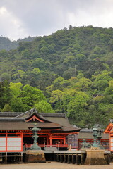 厳島神社　広島　日本