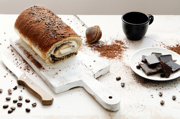 Tiramisu Cake Roll