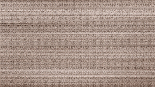 Number Text pattern texture background wallpaper