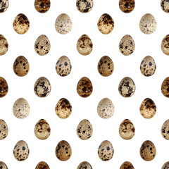Quail eggs bird food kitchen photo seamless pattern texture background