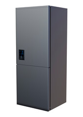 3D Rendering Refrigerator on White