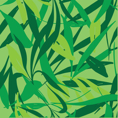 Tropical Leaves Seamless repeat pattern for fabric, bedsheet, stationery, wrapping paper, notebooks, tablecloth, wallpaper, placemats,  greeting cards, cushion, pillows, curtains, background, texture