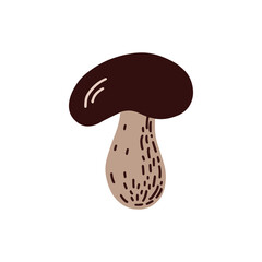Forest mushroom. Vector illustration