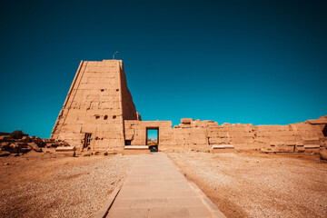 Fototapeta na wymiar Africa, Egypt, Luxor, Karnak temple