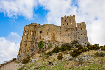 Fototapeta na wymiar Loarre Castle, Huesca Province, Spain