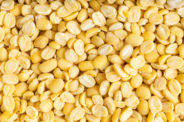 background - many raw moong dal beans