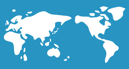 世界地図 © shigurezo