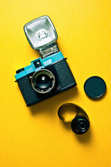 retro lomography plastic camera