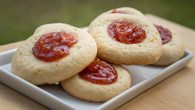Some delicious homemade quince cookies