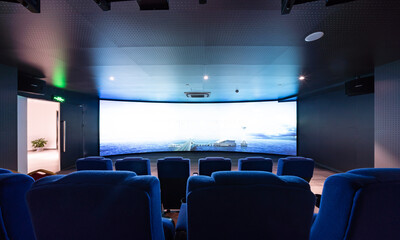 interior of cinema