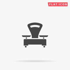 Balance flat vector icon. Hand drawn style design illustrations