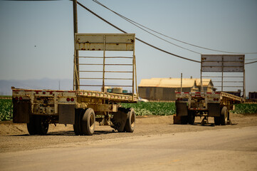 Crop harvest transportation farm equipment