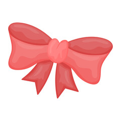 Fancy Bow Concept, Raspberry Bow Tie Vector Icon Design, Summer Spring activities Symbol, Hot Weather Sign, Warmest Season Elements Stock illustration