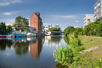 Hamburg Borgfelde am Mittelkanal