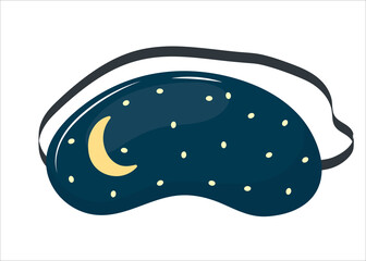 cute eye-to-eye mask. cartoon style