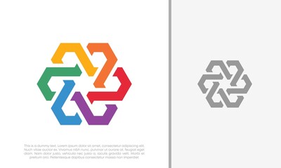 Global Community Logo Icon Elements Template. Community human Logo template vector. Community health care. Abstract Community logo