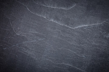 Fototapeta premium Dark gray and black slate texture or background