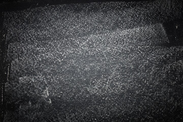 Chalk rubbed out on blackboard background, texture for abstract design.