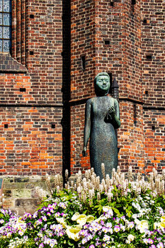 Image outside Church of St Mary Helsingor, Sweden