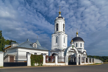 Fototapeta na wymiar Stefano-Makhrishchsky Holy Trinity Monastery, Russia